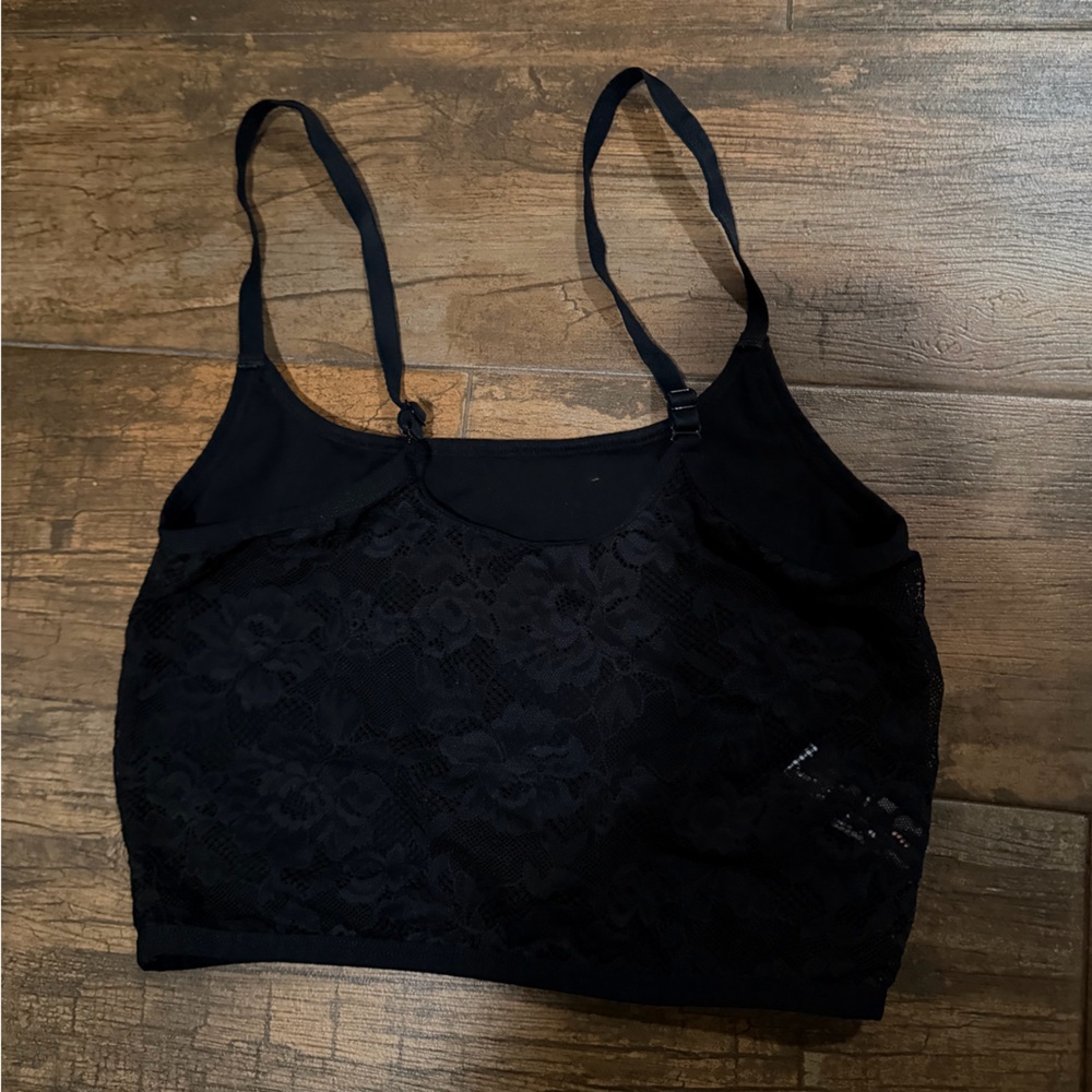 Colsie Black Lace Bandeau